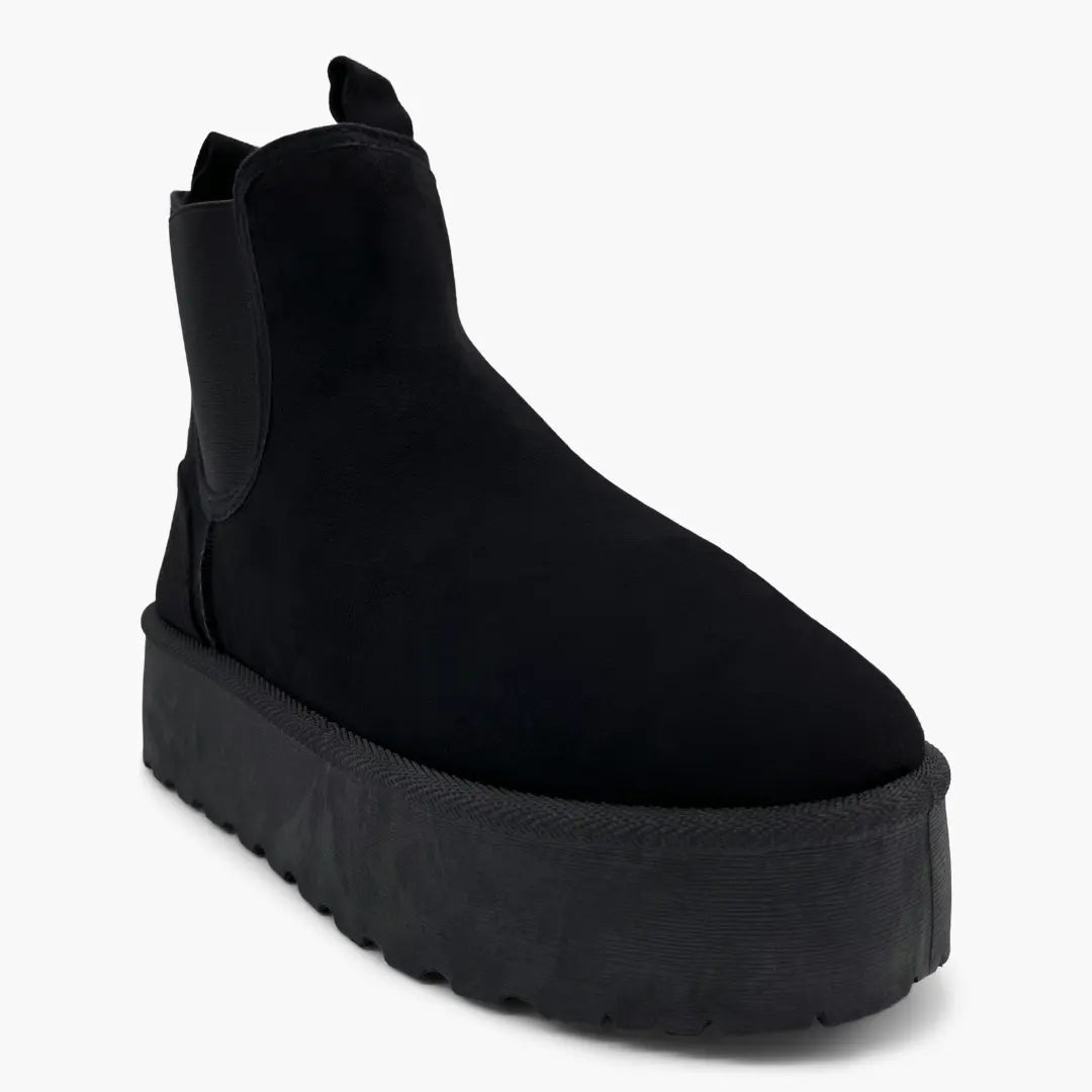 ZOA - Botins plataforma pretos
