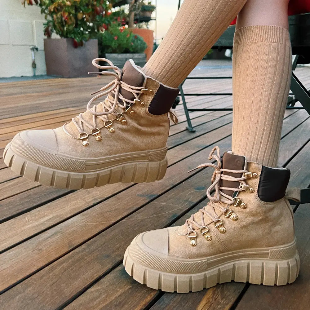 ADA - Botas militares de montaña marrones
