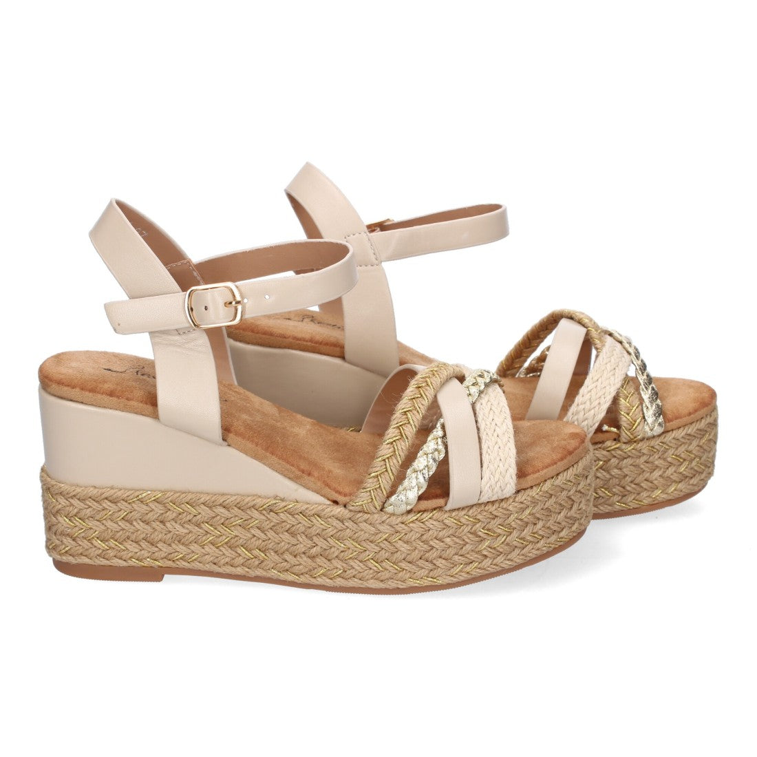 Sandalia de mujer Rosehill Andrea en color Beige