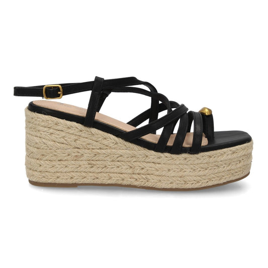 Sandalia de mujer Rosehill Violeta en color Negro