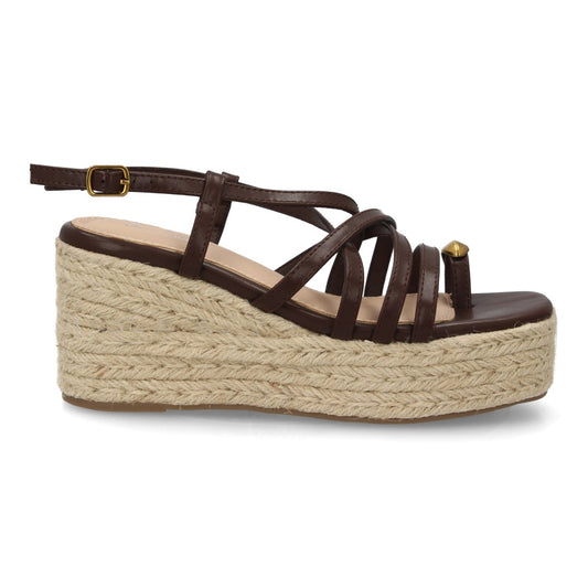 Sandalia de mujer Rosehill Violeta en color Marrón