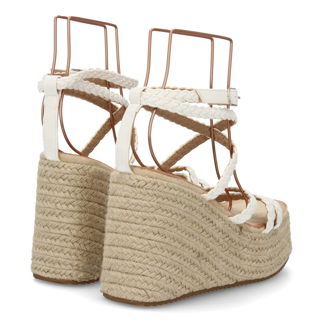 Sandalia de mujer Rosehill Daniela en color Blanco