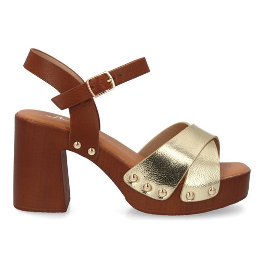 Sandalia de mujer Rosehill Sofía en color Oro