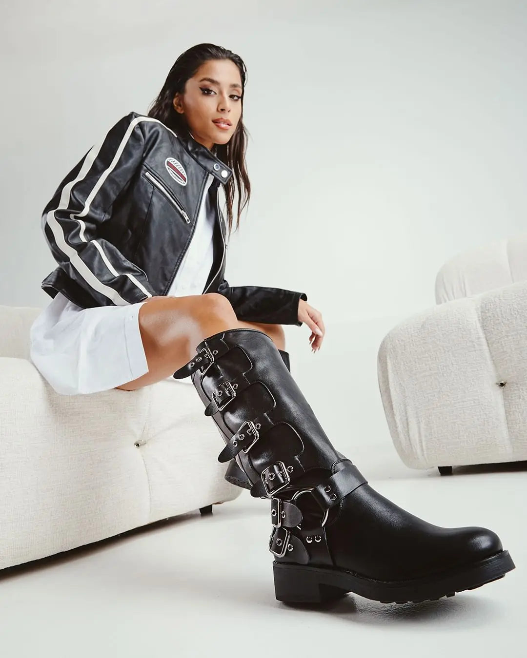 Botas moteras discount