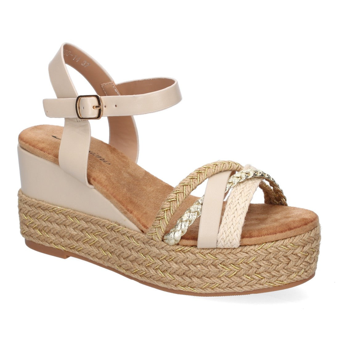 Sandalia de mujer Rosehill Andrea en color Beige