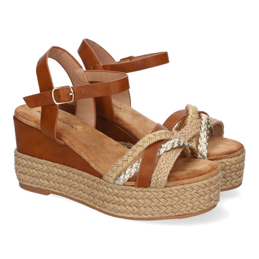 Sandalia de mujer Rosehill Andrea en color Camel