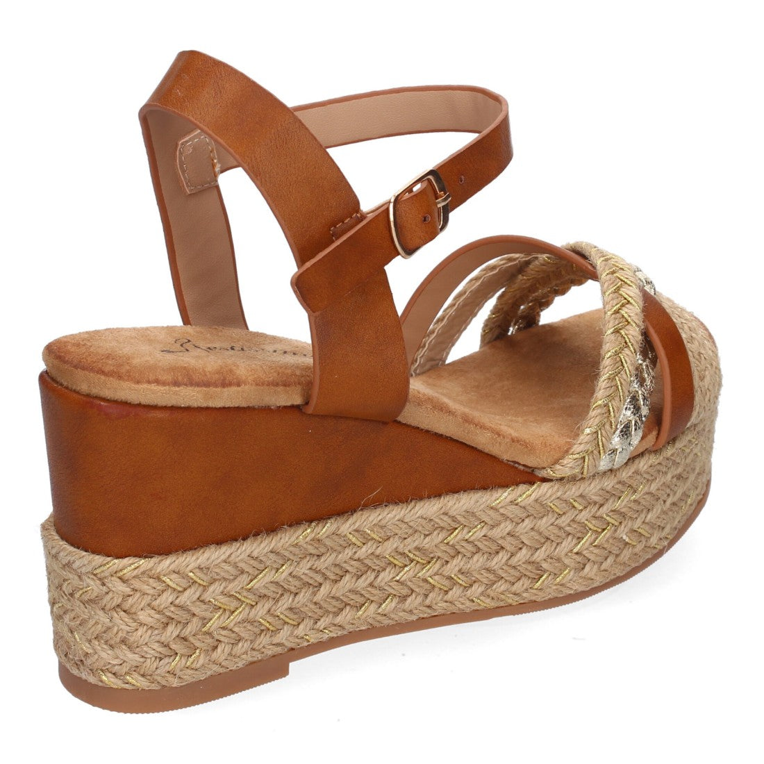 Sandalia de mujer Rosehill Andrea en color Camel