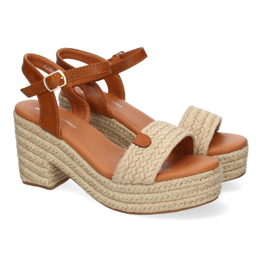 Sandalia de mujer Rosehill Martina en color Beige