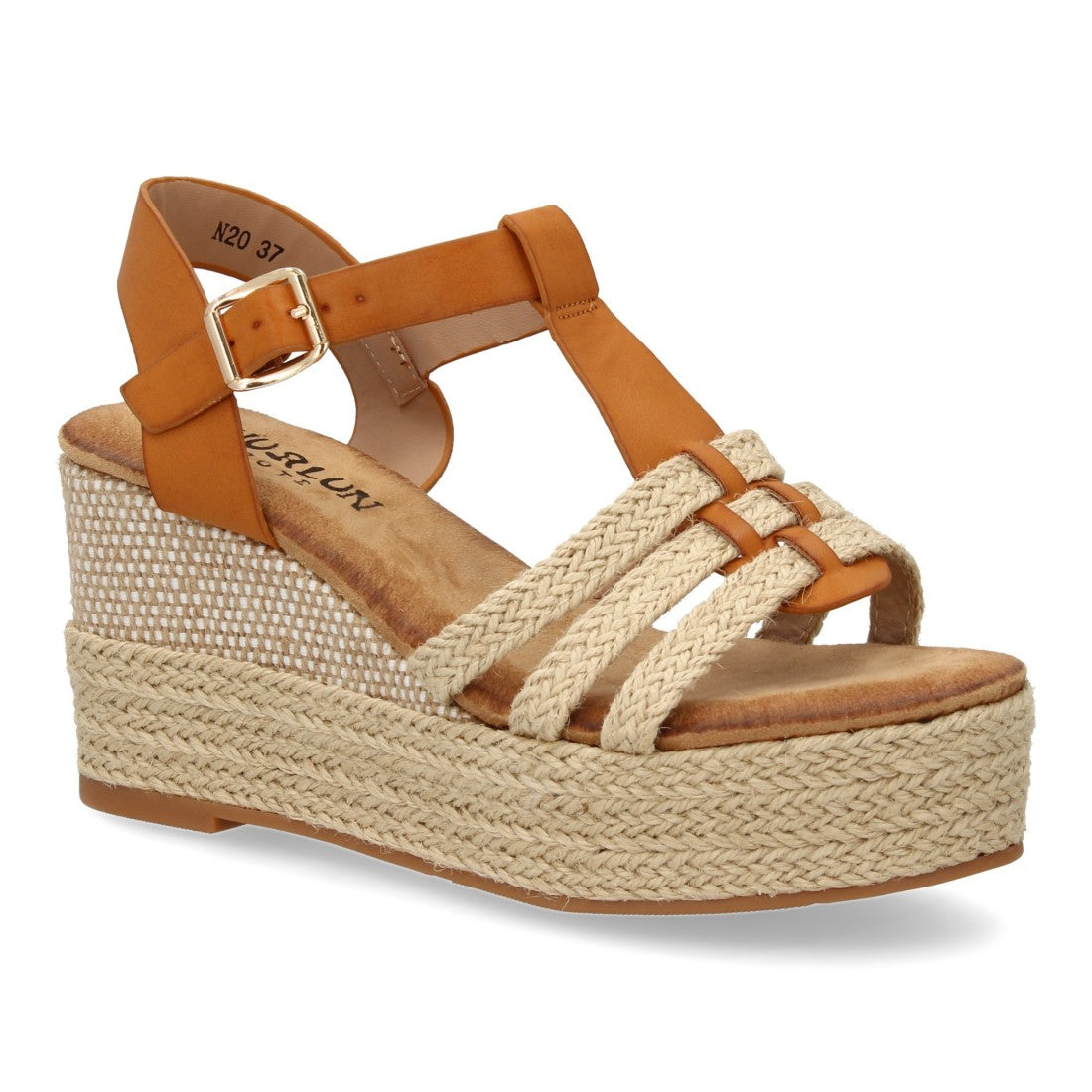 Sandalia de mujer Rosehill Laura en color Camel