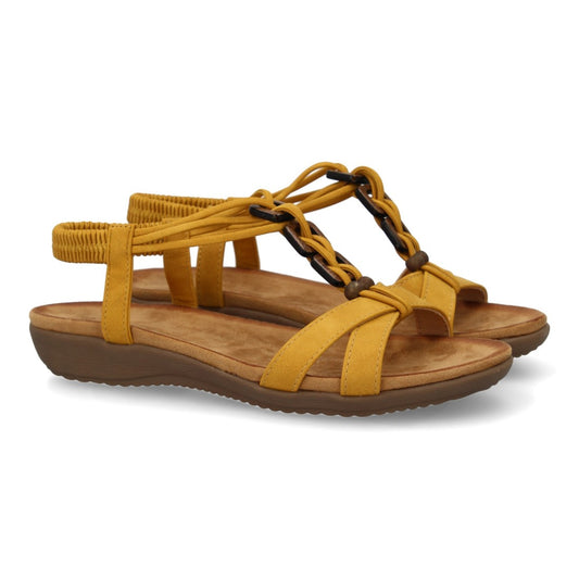 Sandalia de mujer Rosehill Morgan en color Amarillo