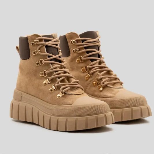 ADA - Brown Military Mountain Boots 