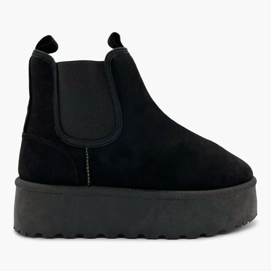 ZOA - Botines con plataforma negros