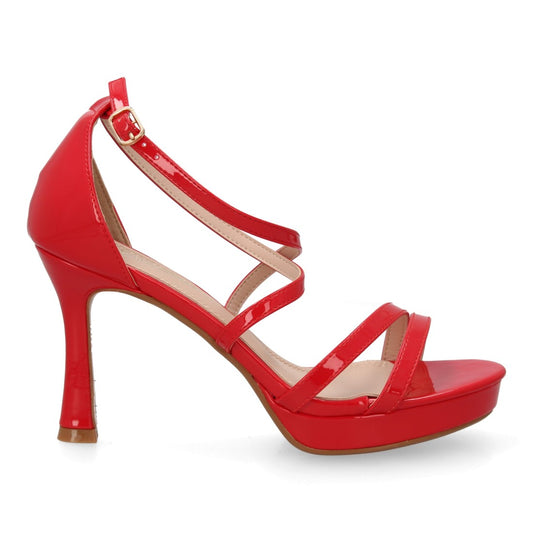 Sandalia de mujer Rosehill Natalia en color Rojo