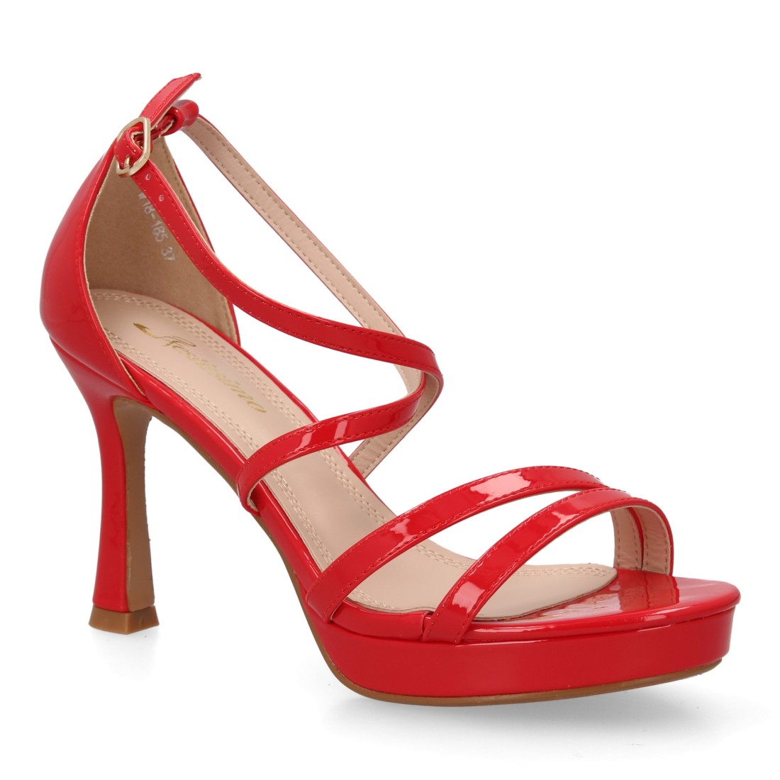 Sandalia de mujer Rosehill Natalia en color Rojo
