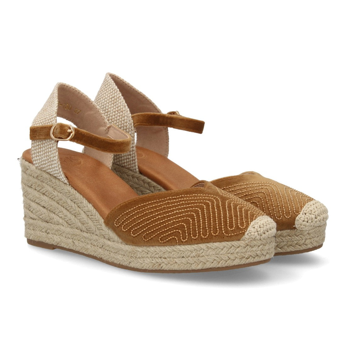 Sandalia de mujer Rosehill Gabriela en color Kaki