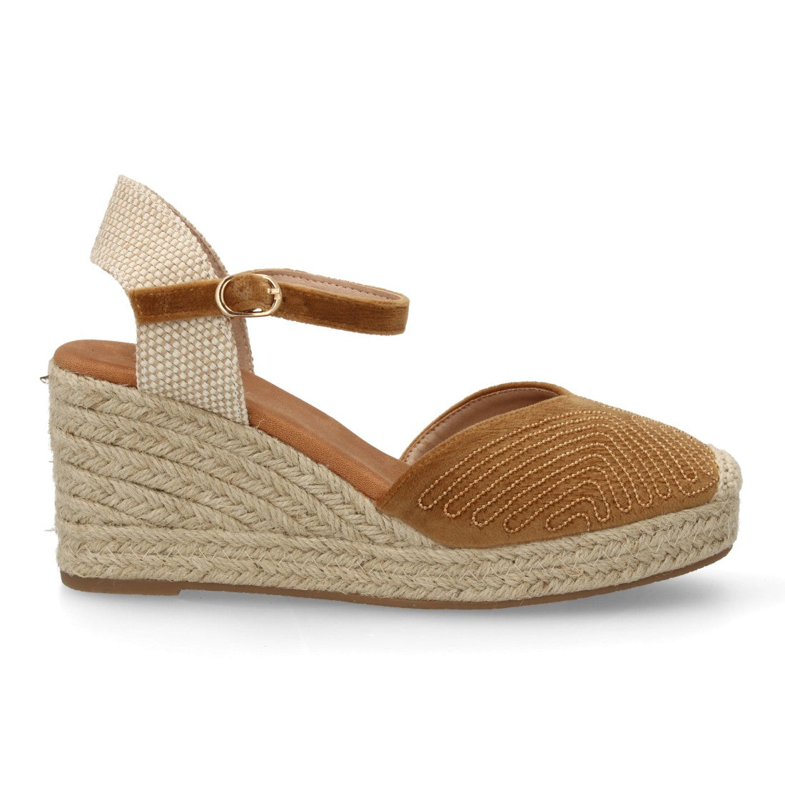 Sandalia de mujer Rosehill Gabriela en color Kaki