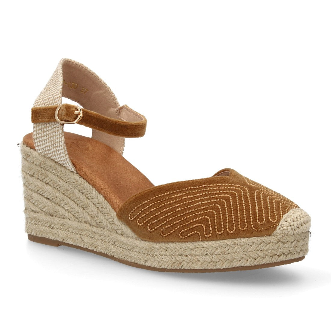 Sandalia de mujer Rosehill Gabriela en color Kaki