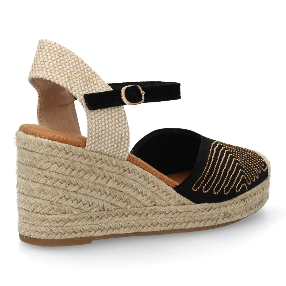 Sandalia de mujer Rosehill Gabriela en color Negro