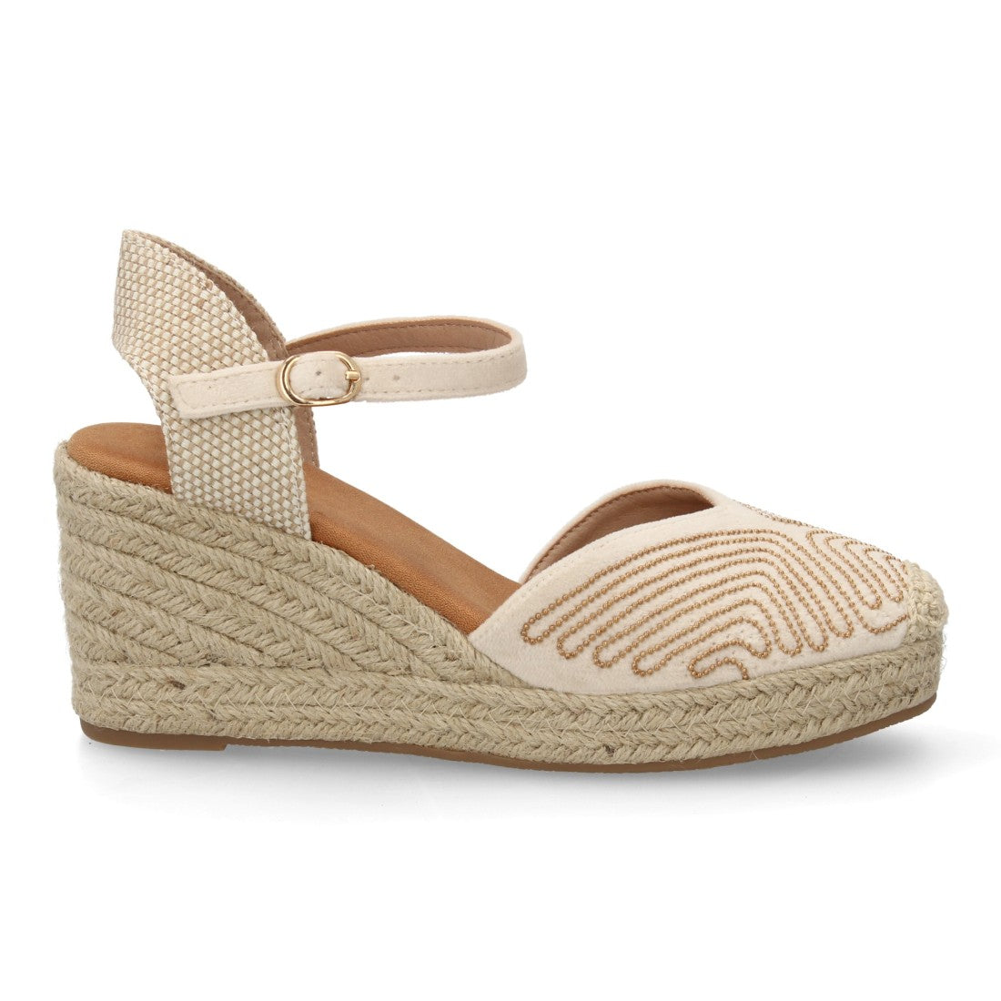 Sandalia de mujer Rosehill Gabriela en color Beige