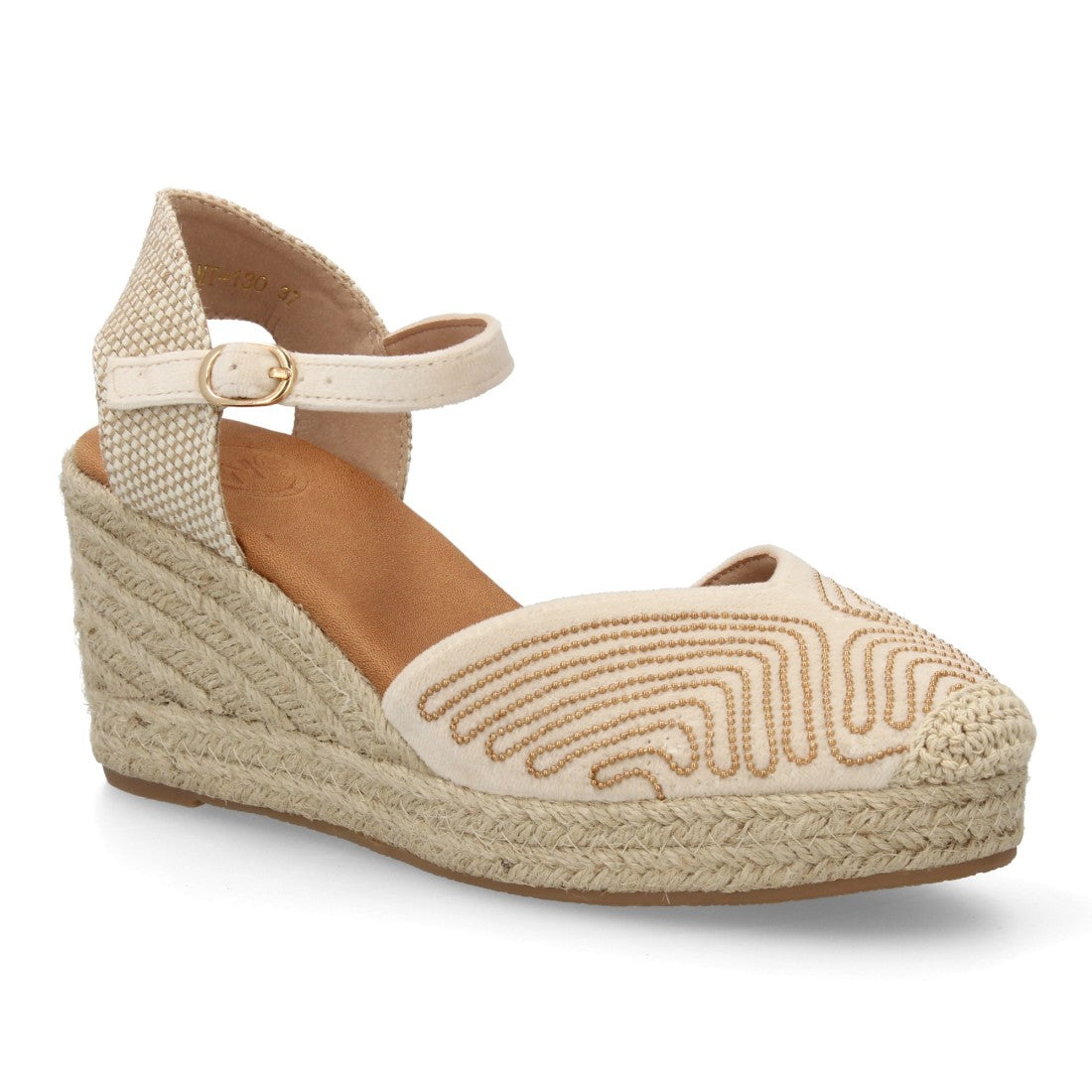 Sandalia de mujer Rosehill Gabriela en color Beige