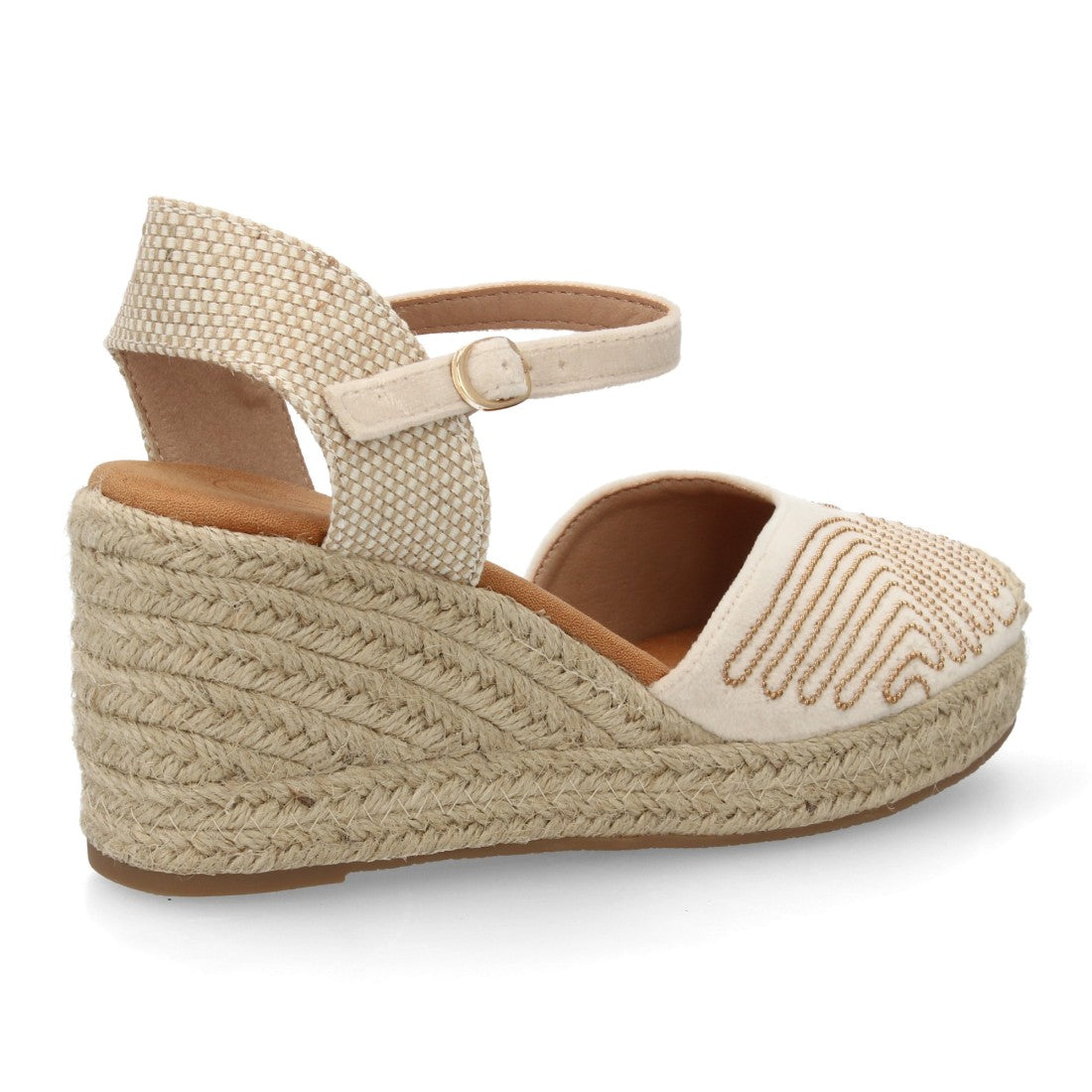 Sandalia de mujer Rosehill Gabriela en color Beige