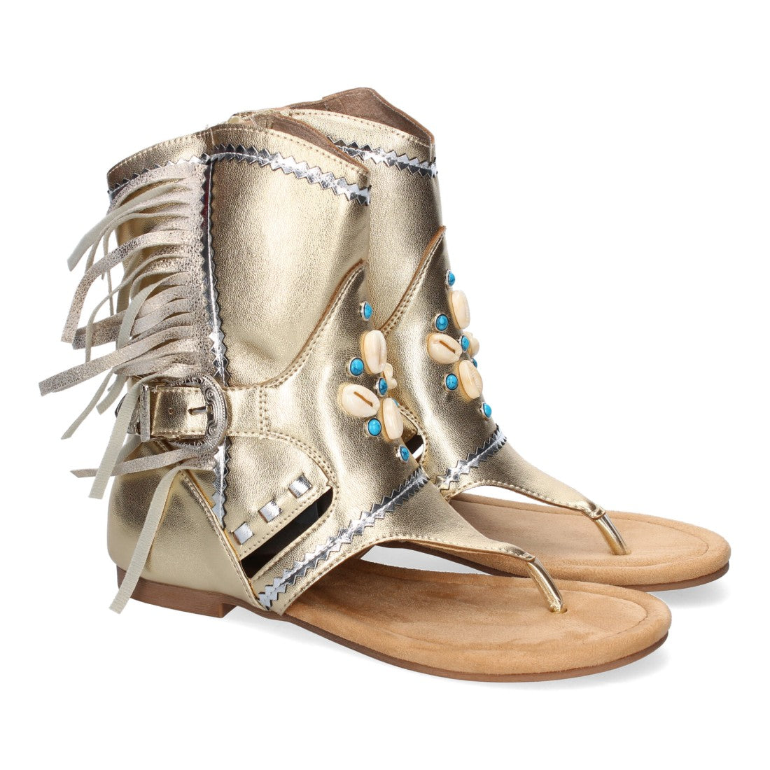 Sandalia de mujer Rosehill Peyton en color Oro