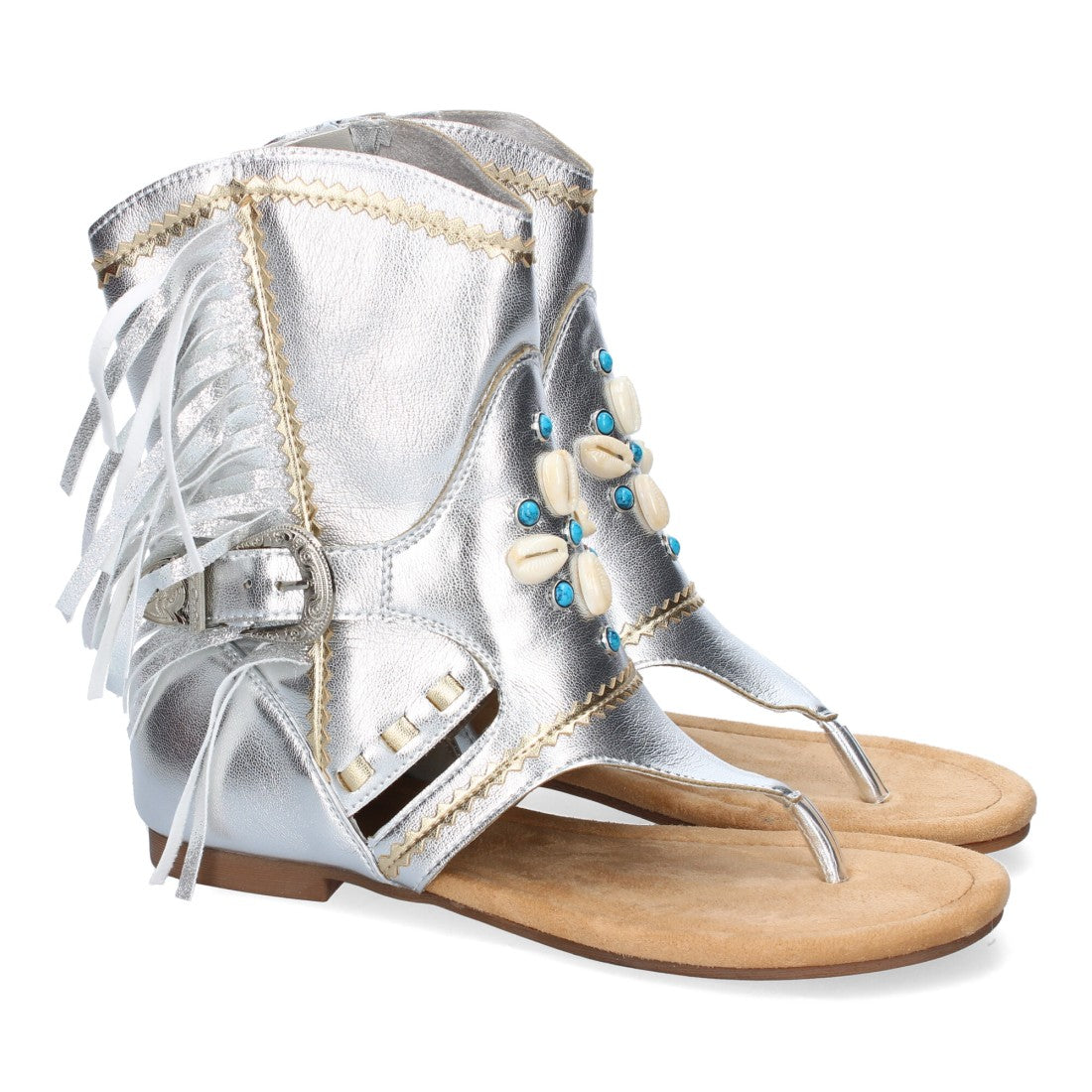 Sandalia de mujer Rosehill Peyton en color Plata