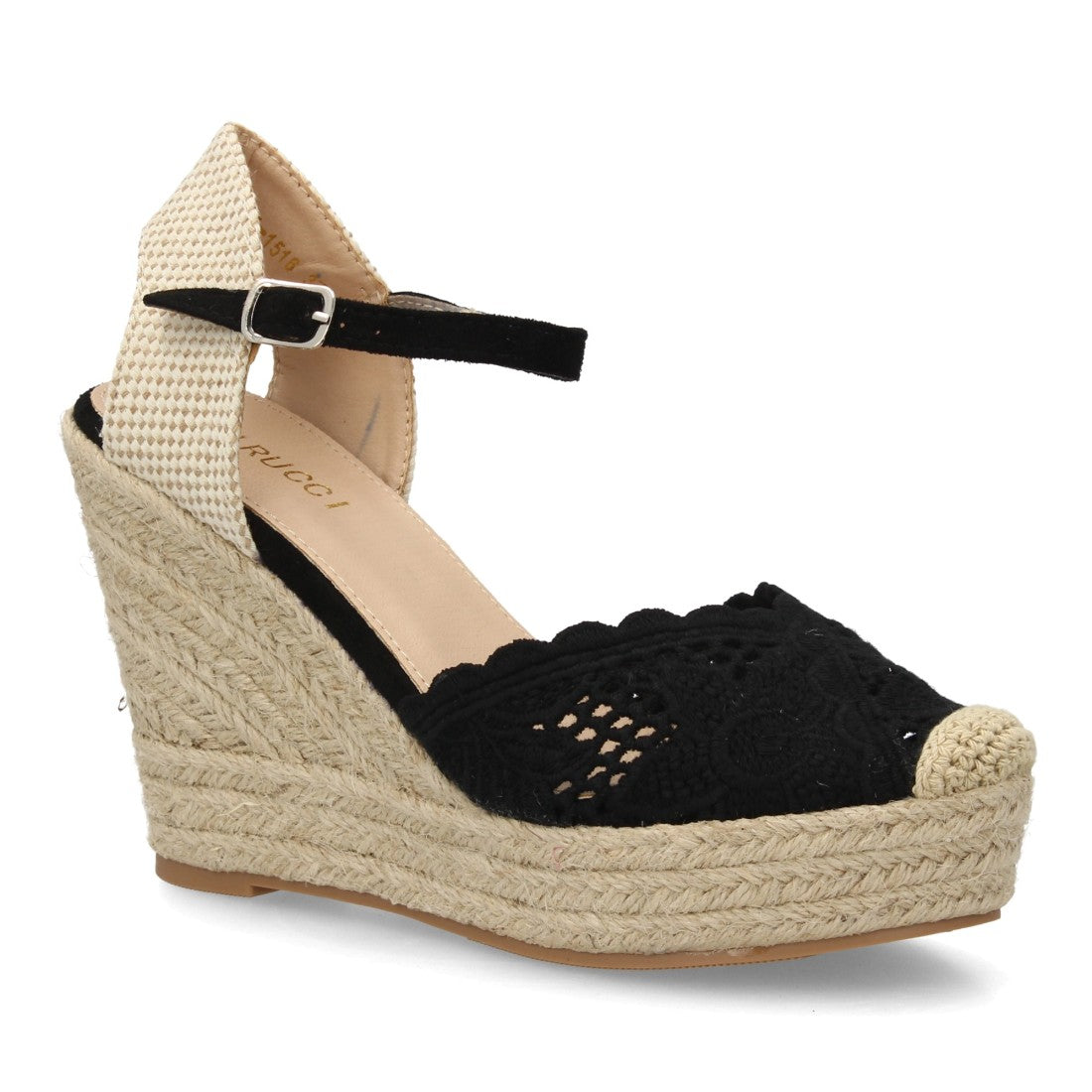 Sandalia de mujer Rosehill Rocío en color Negro