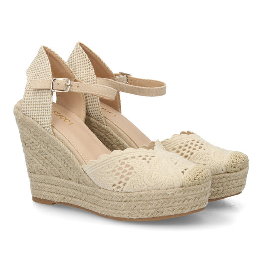 Sandalia de mujer Rosehill Rocío en color Beige