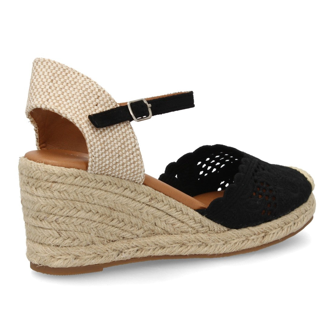 Sandalia de mujer Rosehill Aina en color Negro