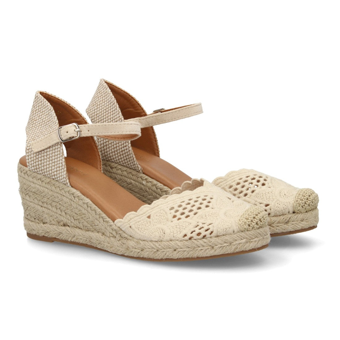 Sandalia de mujer Rosehill Aina en color Beige