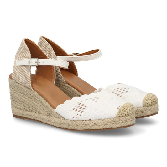 Sandalia de mujer Rosehill Aina en color Blanco