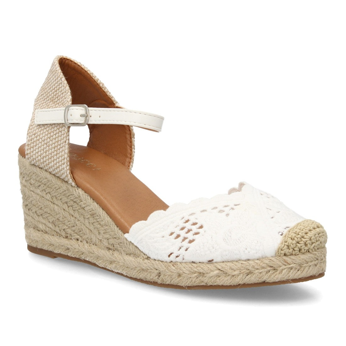 Sandalia de mujer Rosehill Aina en color Blanco