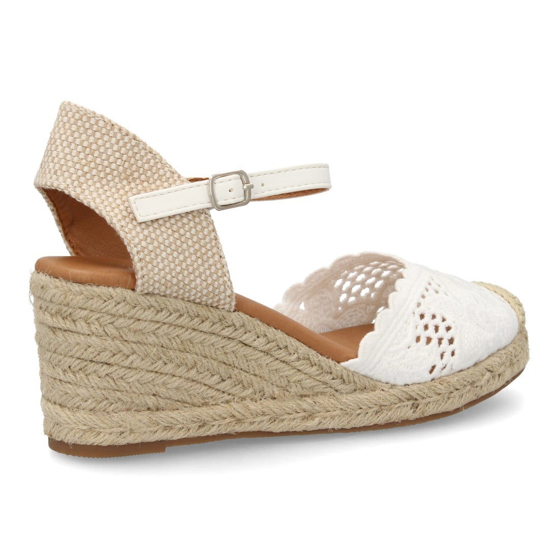 Sandalia de mujer Rosehill Aina en color Blanco