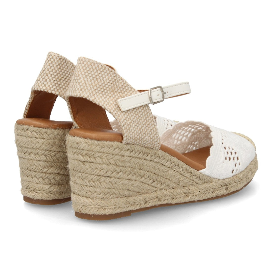 Sandalia de mujer Rosehill Aina en color Blanco