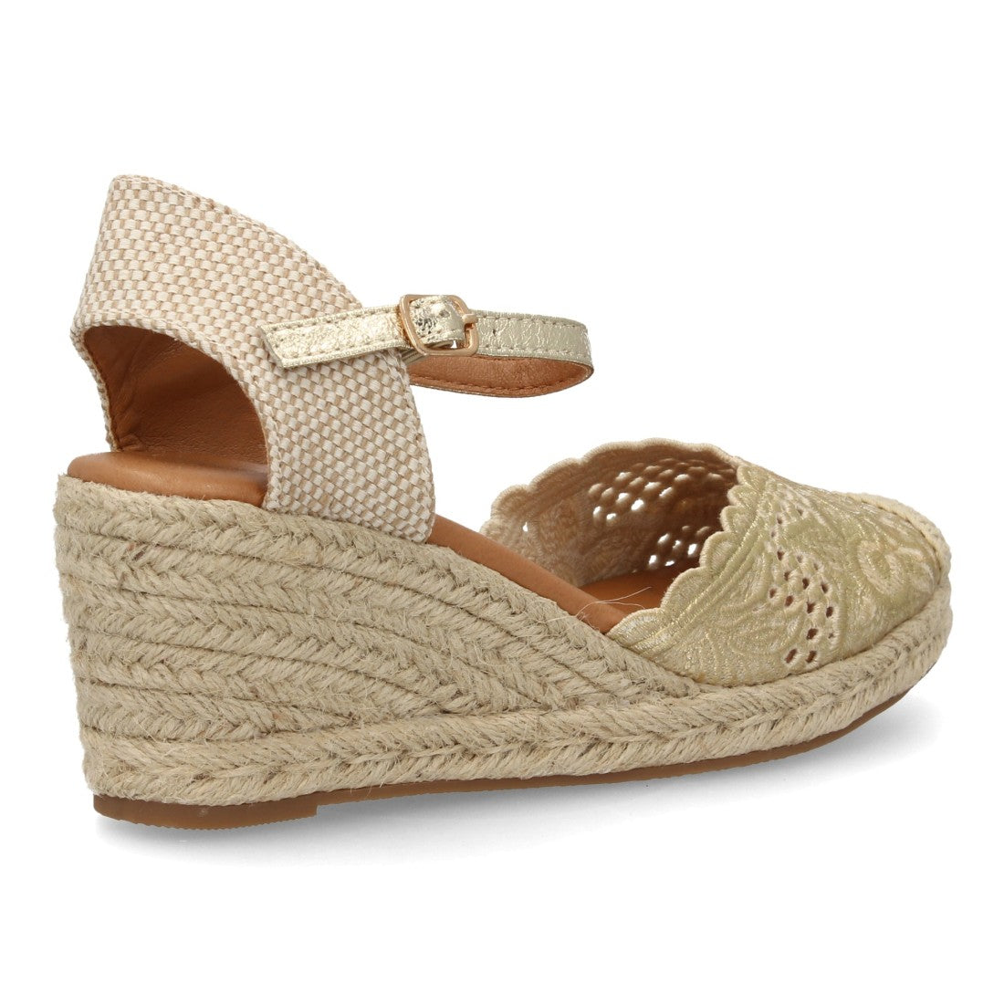 Sandalia de mujer Rosehill Aina en color Oro