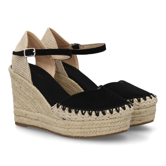 Sandalia de mujer Rosehill Elsa en color Negro