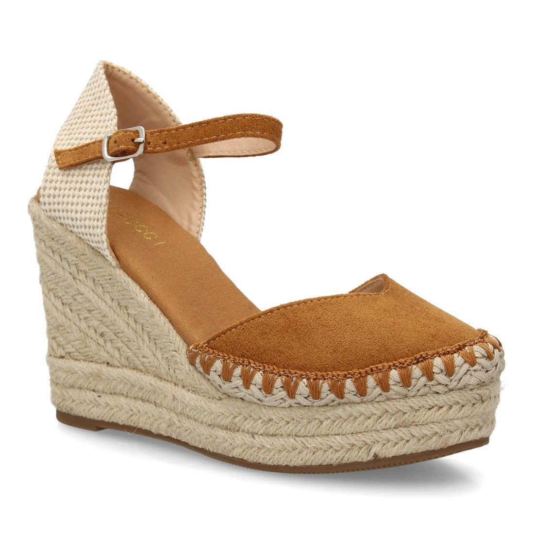 Sandalia de mujer Rosehill Elsa en color Camel