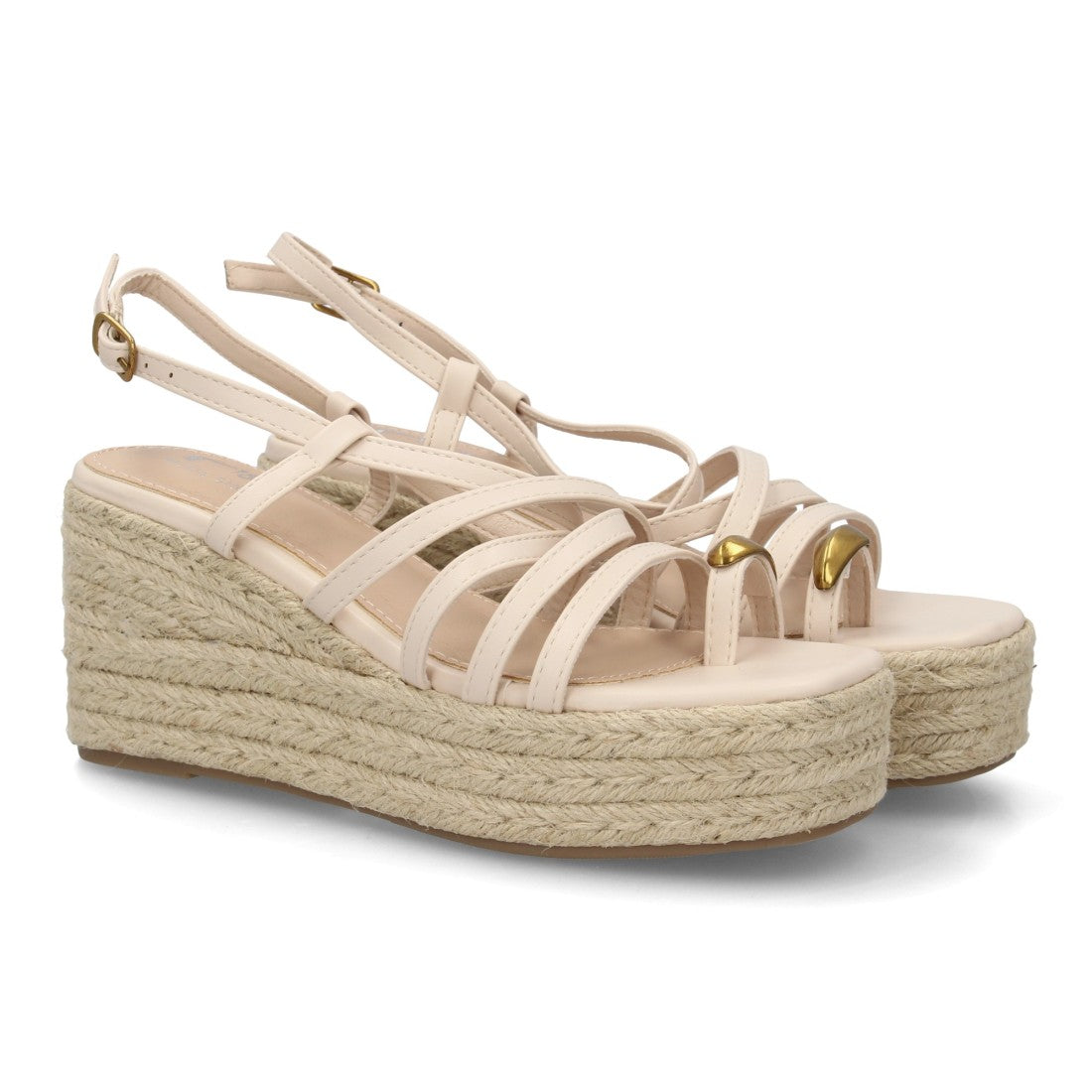 Sandalia de mujer Rosehill Violeta en color Beige
