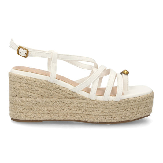 Sandalia de mujer Rosehill Violeta en color Blanco