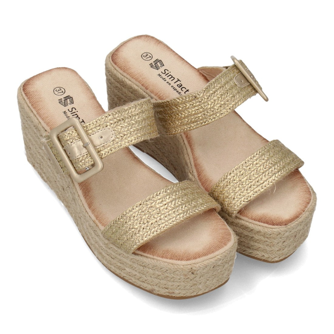 Sandalia de mujer Rosehill Lara en color Oro