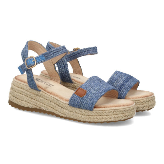 Sandalia de mujer Rosehill Inés en color Azul