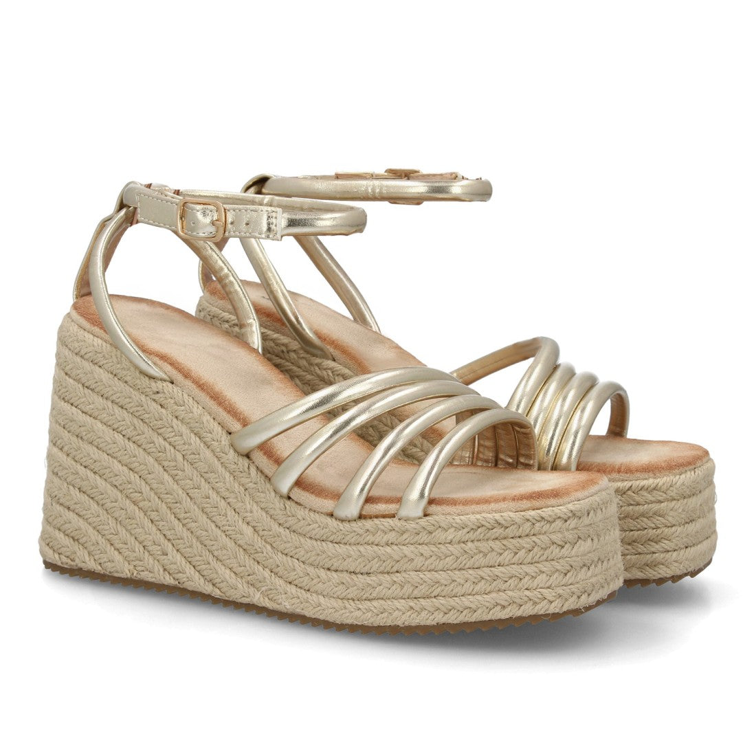 Sandalia de mujer Rosehill Leire en color Oro