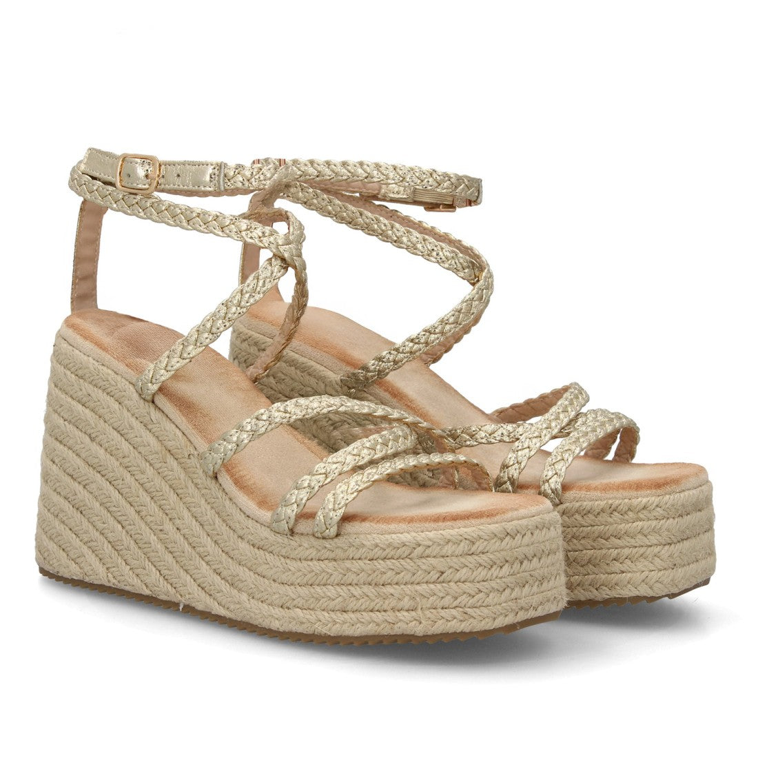 Sandalia de mujer Rosehill Daniela en color Oro