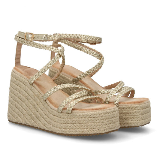 Sandalia de mujer Rosehill Daniela en color Oro