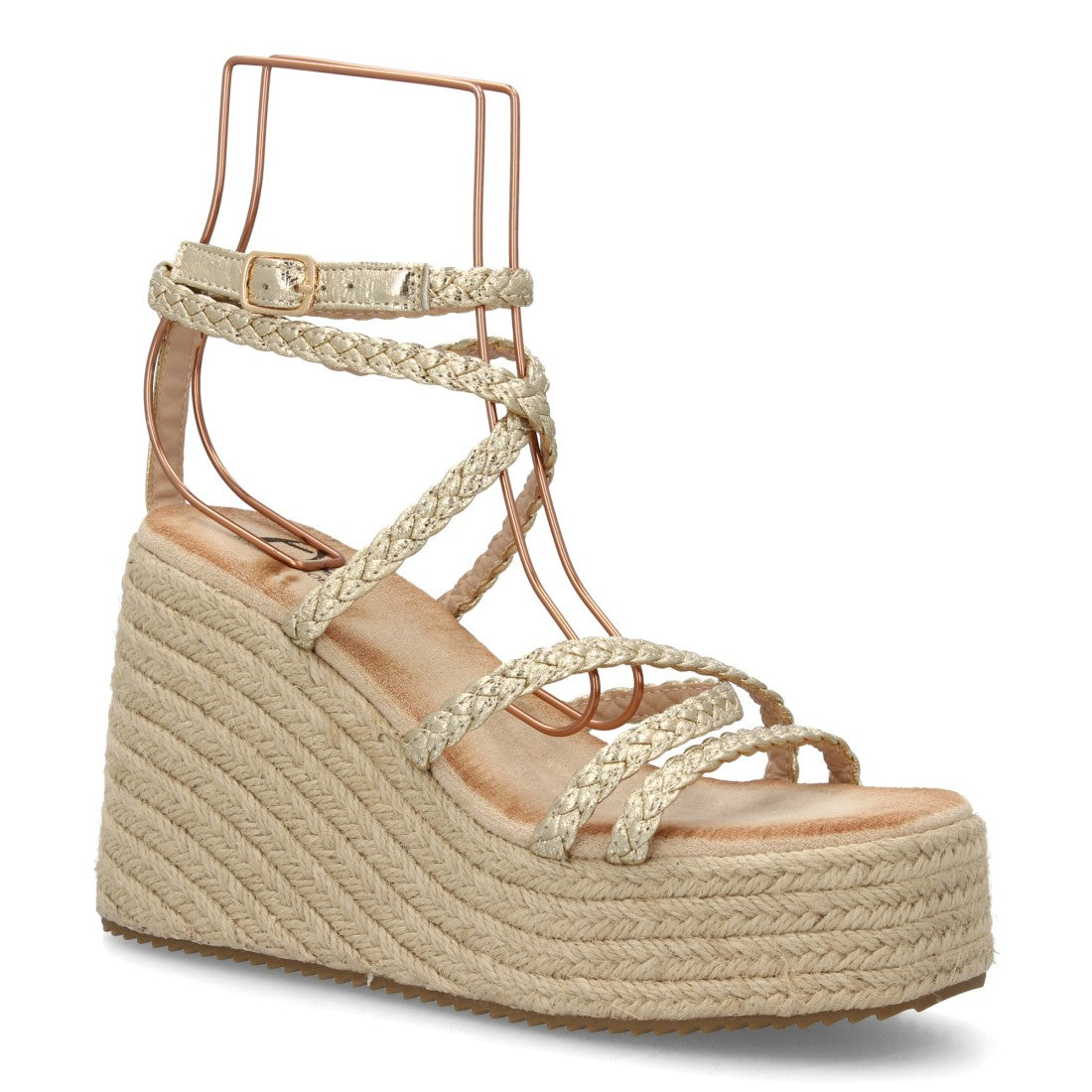 Sandalia de mujer Rosehill Daniela en color Oro