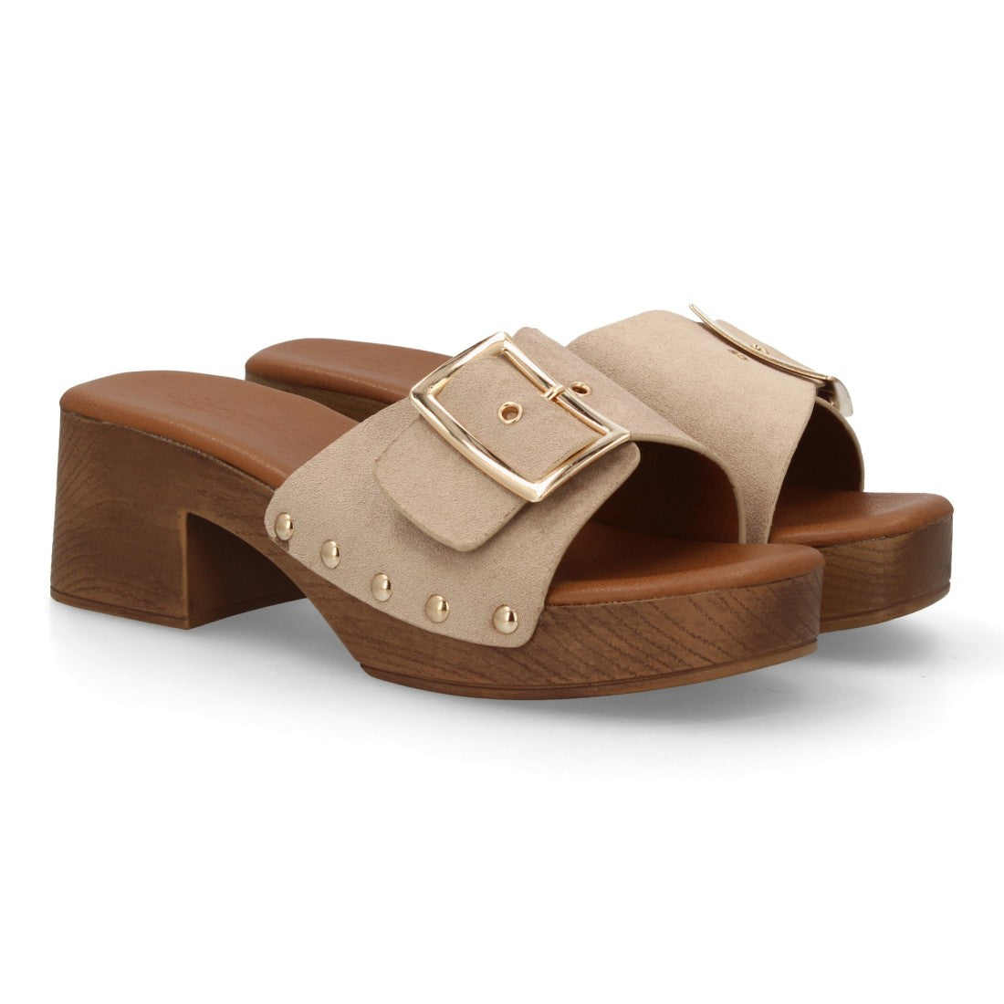 Sandalia de mujer Rosehill Riley en color Beige