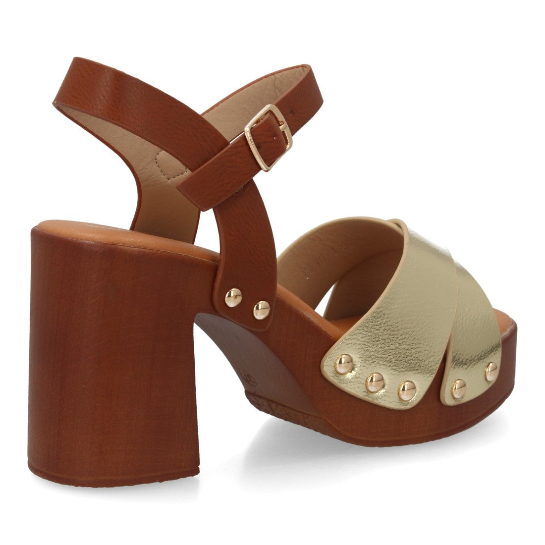 Sandalia de mujer Rosehill Sofía en color Oro