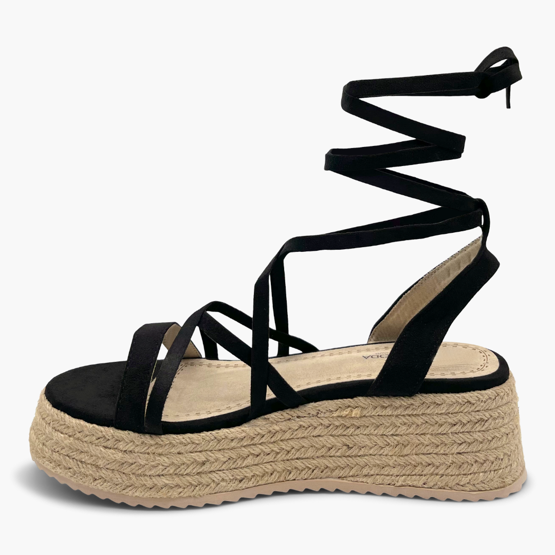 Monique Sandalias altas con plataforma Rose Hill