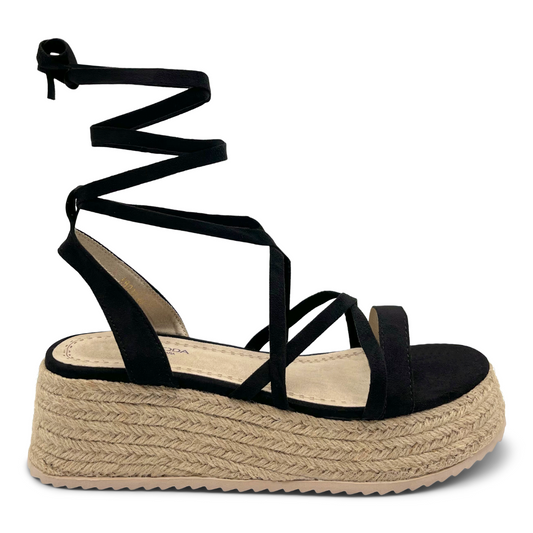 MONIQUE - High strappy platform sandals